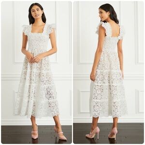 Hill House Lace Ellie Nap Dress Collectors Edition 2022 White Lace Size XXS